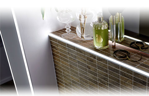 illuminiere Kantenabdeckung